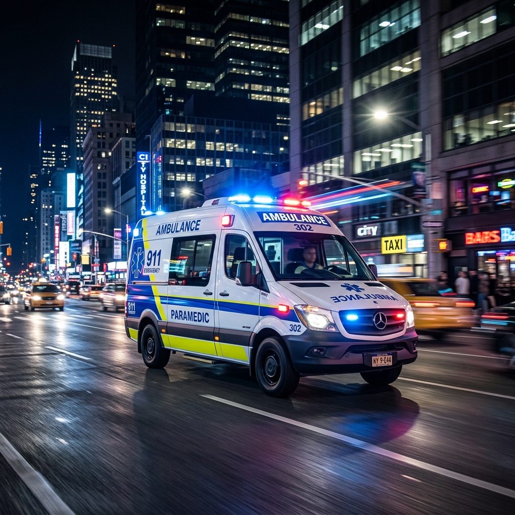 Dynamic Ambulance Driving